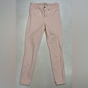 L'agence Margot Skinny High Rise Ankle Quartz Jeans Women Size 26 Pink